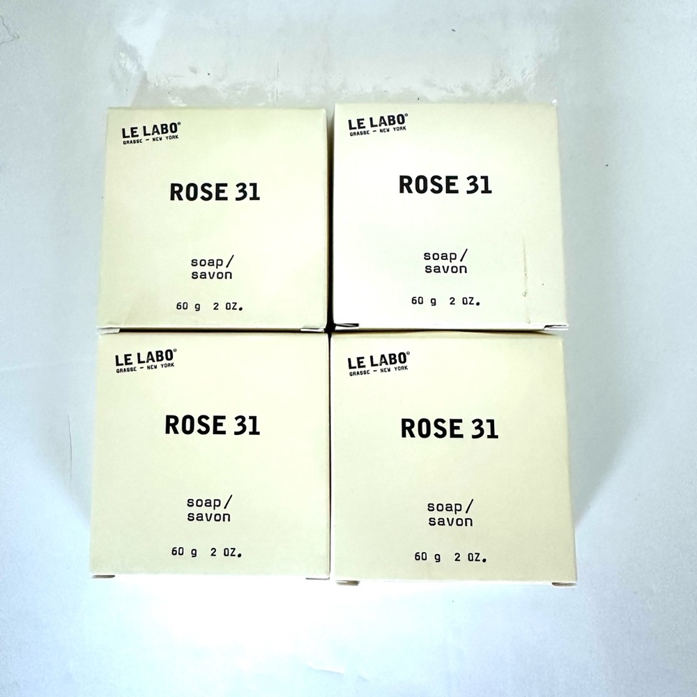 Le Labo Rose 31 Soap Set 4 bars